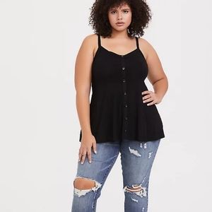 Torrid button cami